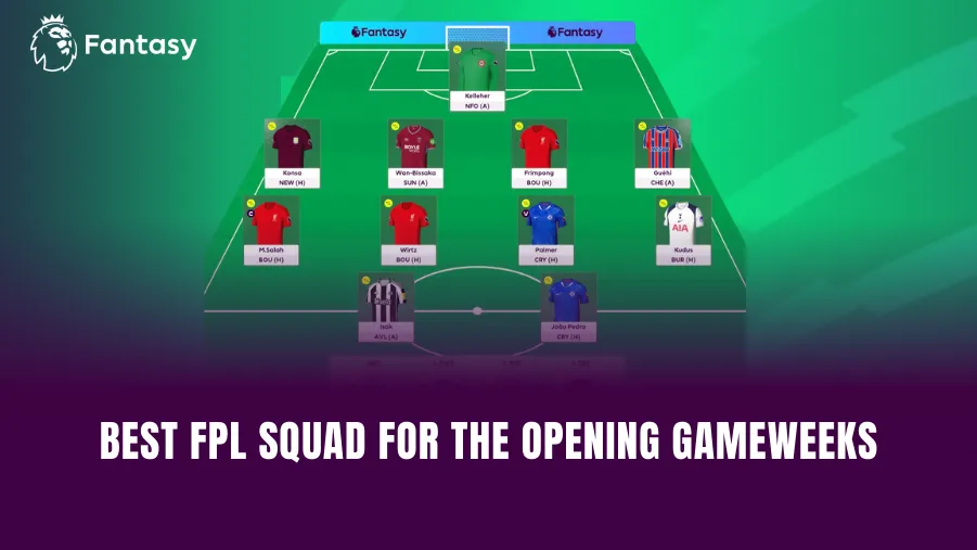 best-fpl-squad-for-the-opening-gameweeks